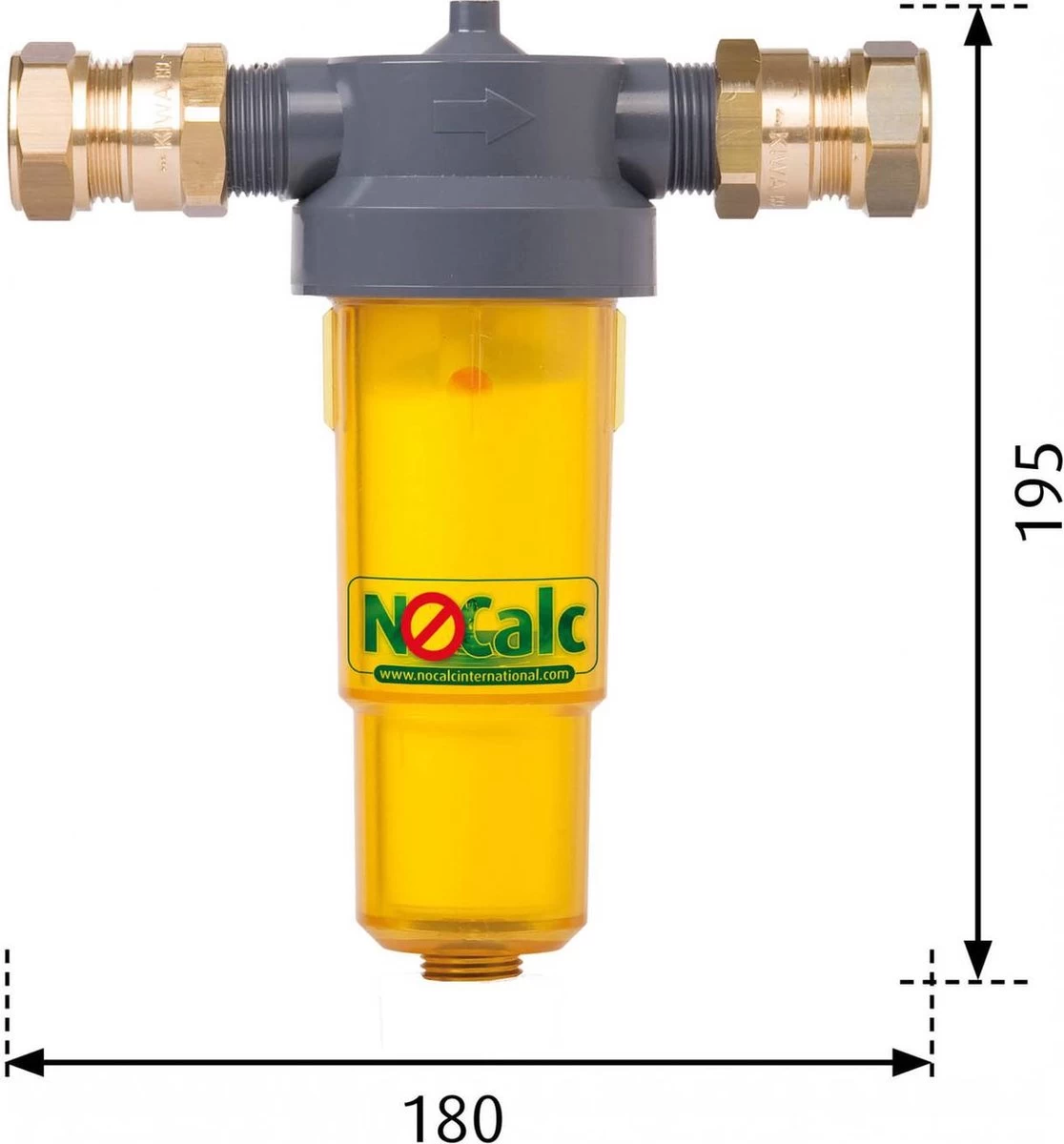 NoCalc CombiCompact PRO Starter Set - Incl. Sensor En Patroon - Waterontharder - Waterontkalker - Afbeelding 6
