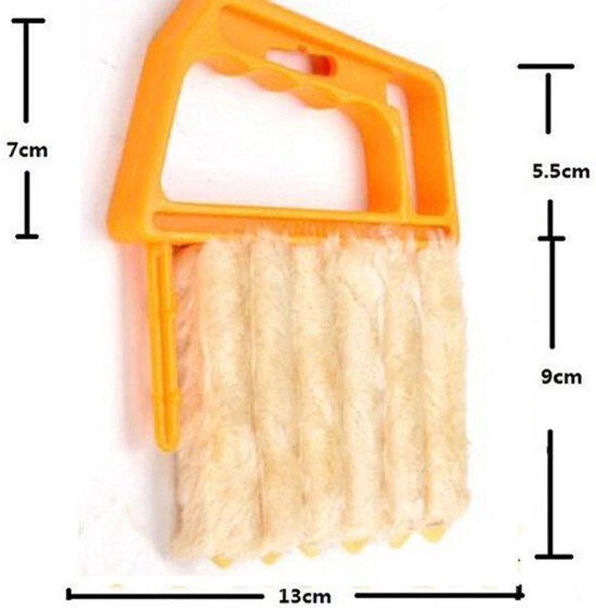 Merkloos 2 Stuks Luxaflex Reiniger - Lamellen Borstel - Stof Verwijderaar - Jaloezie Stoffer - Stofvrij - Afbeelding 4