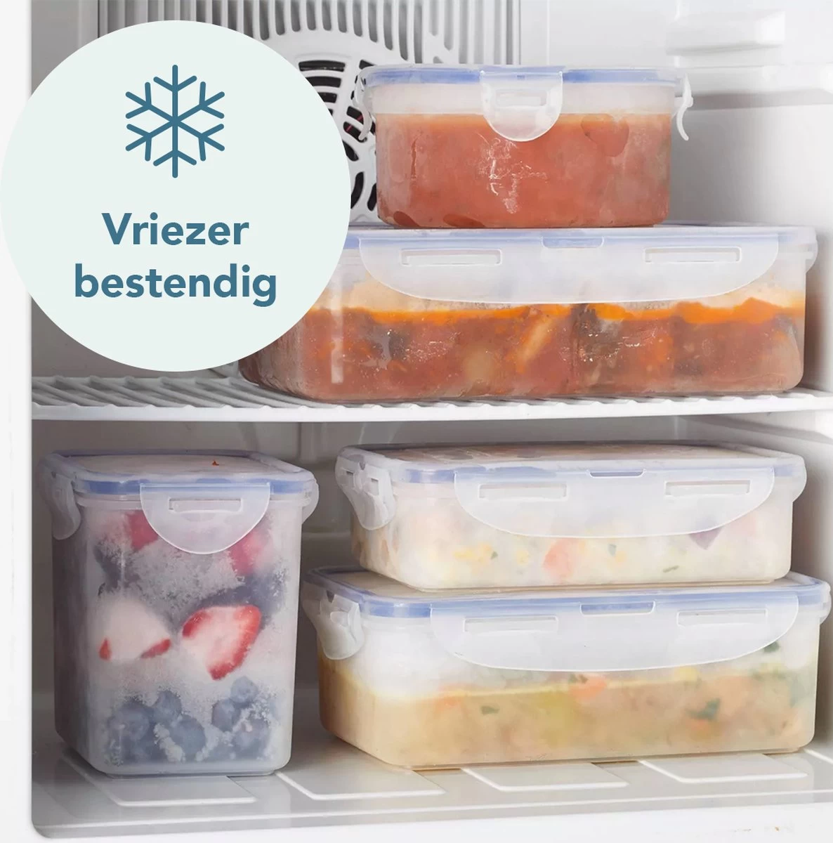 Lock&Lock Vershouddoos - Bewaardoos Met Deksel - Voor Ontbijtkoek Peperkoek En Cake - Cakedoos - 100% Luchtdicht - 3,4 Liter - Afbeelding 9