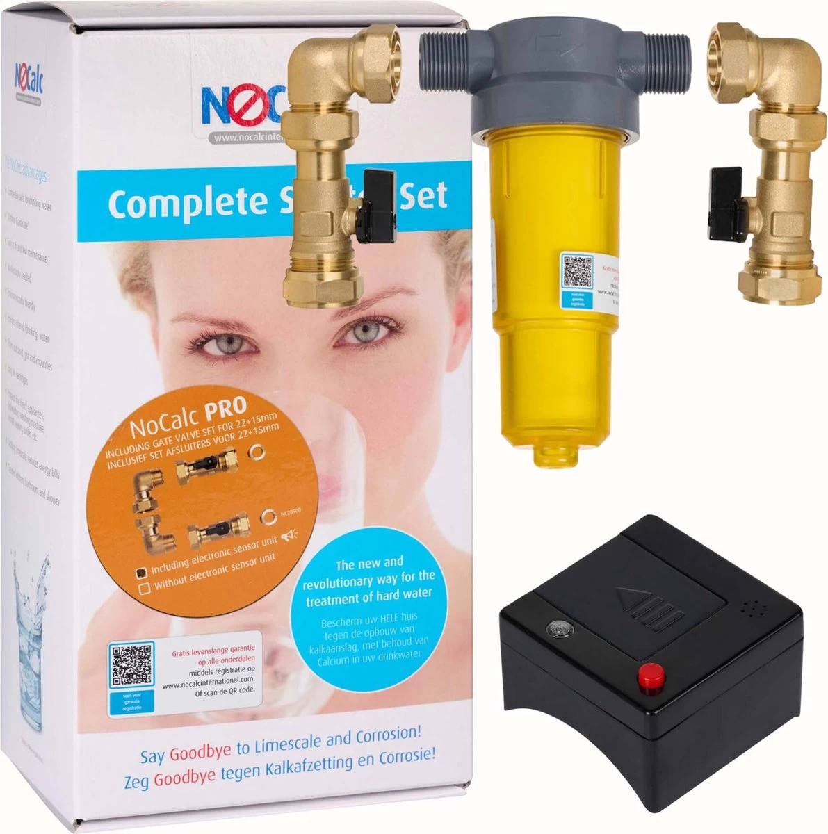 NoCalc CombiCompact PRO Starter Set - Incl. Sensor En Patroon - Waterontharder - Waterontkalker - Afbeelding 10