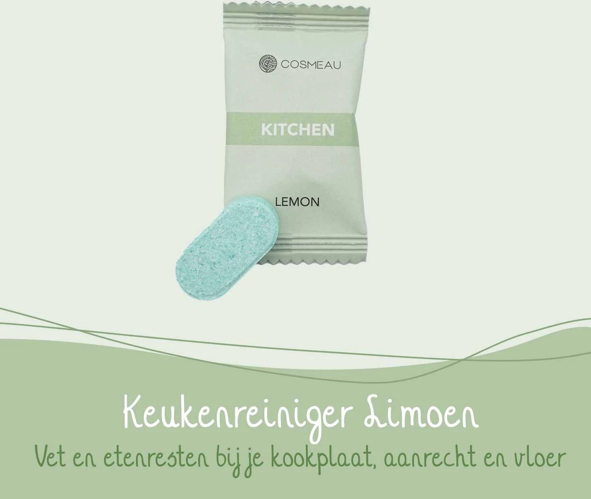 Cosmeau Mixed 8 Stuks Tabletten Cleaning Tabs Schoonmaak Tabs - Allesreiniger - Keukenreiniger - Badkamerreiniger Sanitair - Afbeelding 7