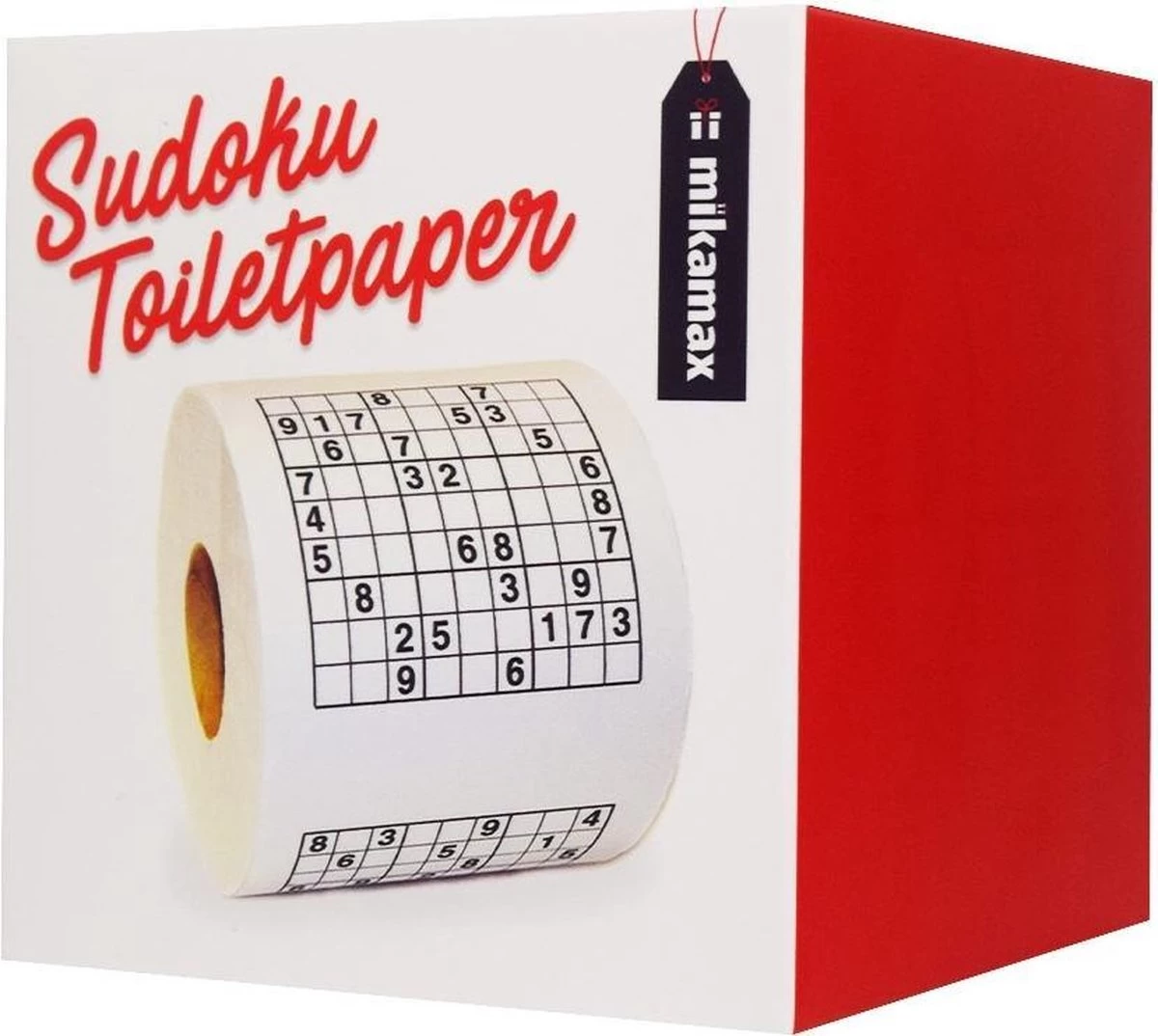 MikaMax Sudoku WC Papier - Sudoku - Iedervel Een Andere Sudoku - Toiletpapier - Puzzels - Puzzel - Afbeelding 4