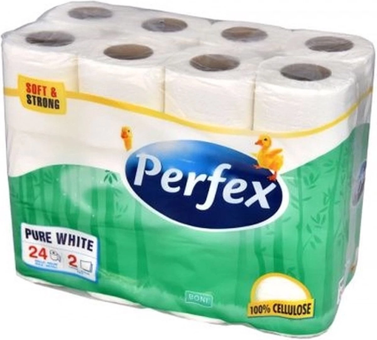 Perfex Toiletpapier Pure White 2-Laags 24 Rollen