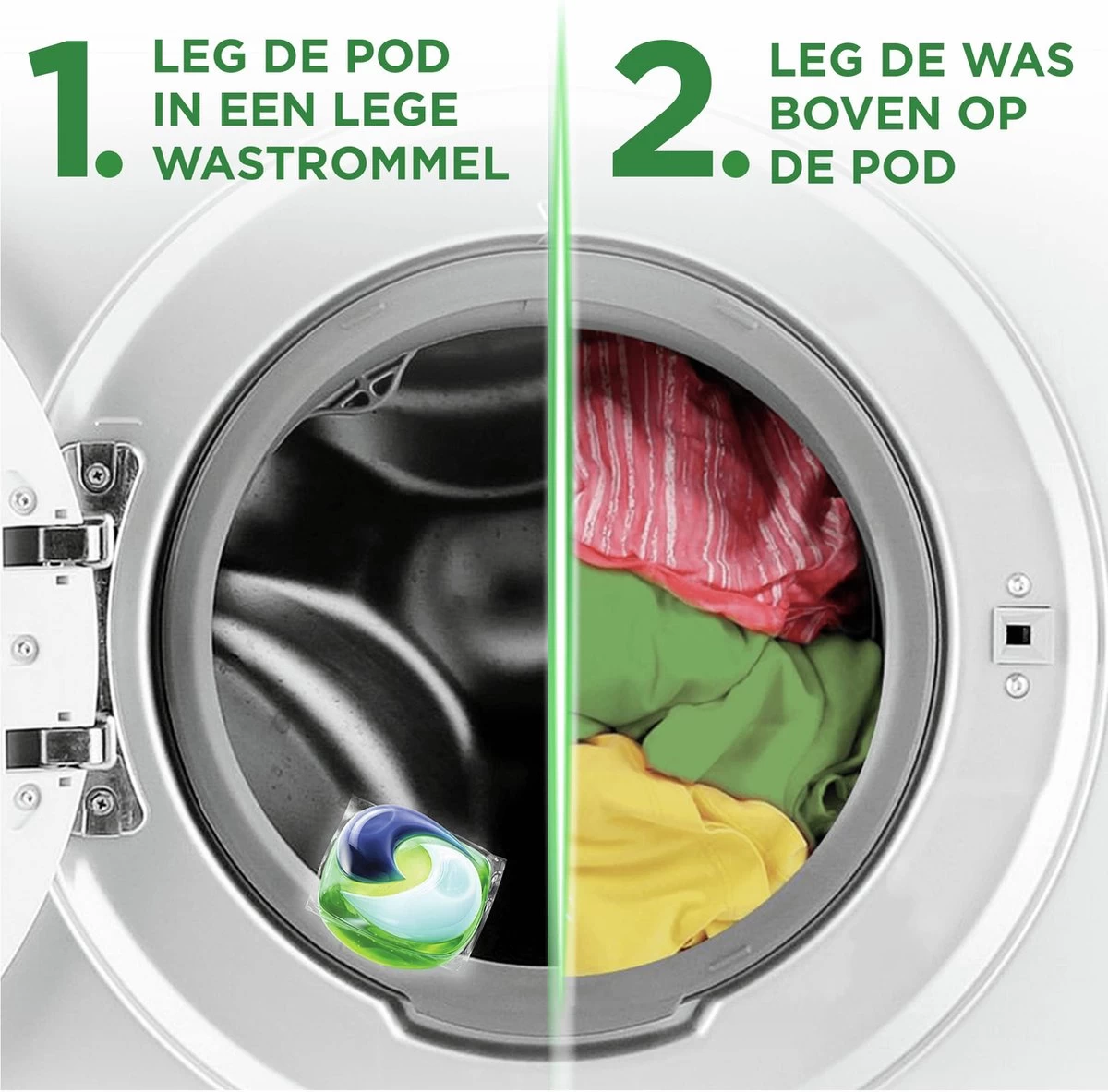 Ariel All In 1 Wasmiddel Pods + Actieve Geurbestrijding - 3x43 Wasbeurten - Voordeelverpakking - Afbeelding 3