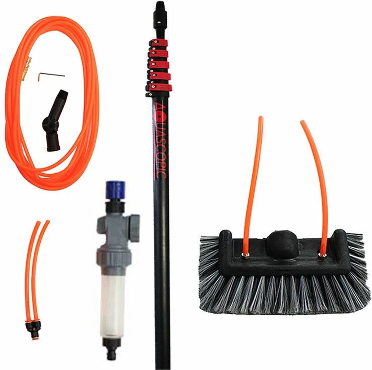 Aquascopic - Telescopische Steel Met Set - 3,6 M - Afbeelding 6