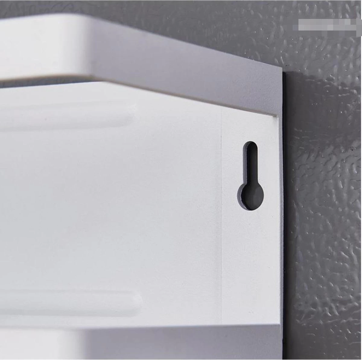 Merkloos Multifunctioneel Ophangbaar Keukenrek Of Badrek- Multifunctioneel Organiser - Magnetisch - Zwart - Afbeelding 4