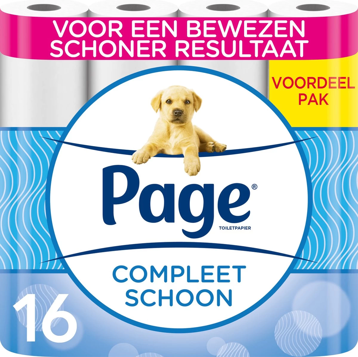 Page Wc Papier - Compleet Schoon Toiletpapier - 16 Rollen