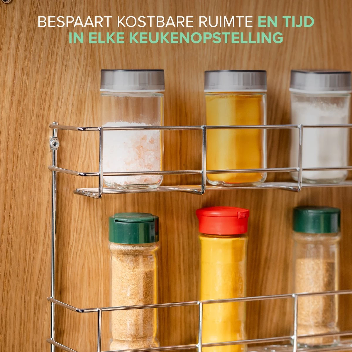 Merkloos Coninx Kruidenrek KR3000 - Ophangbaar - 32 Kruidenpotjes - 4 Laags - Afbeelding 11