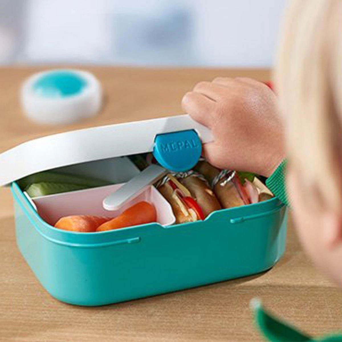 Mepal Campus Bento Lunchbox - Turquoise - Afbeelding 5