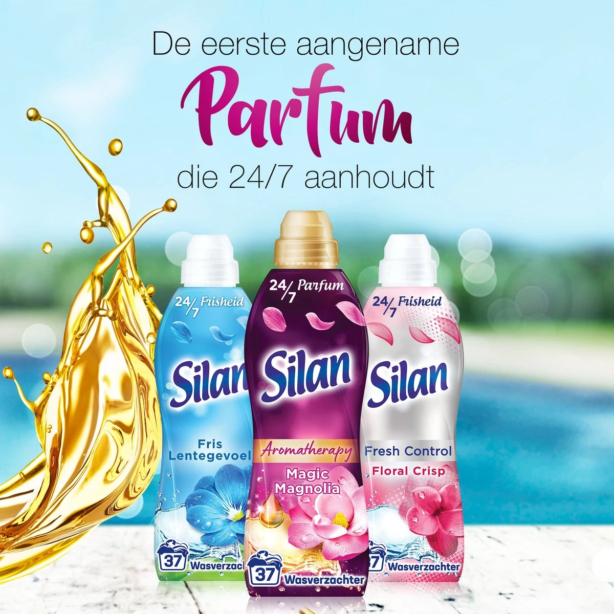 Silan Aroma Therapy Fascinating Frangipani Wasverzachter - 6 X 37 Wasbeurten - Voordeelverpakking - Afbeelding 7