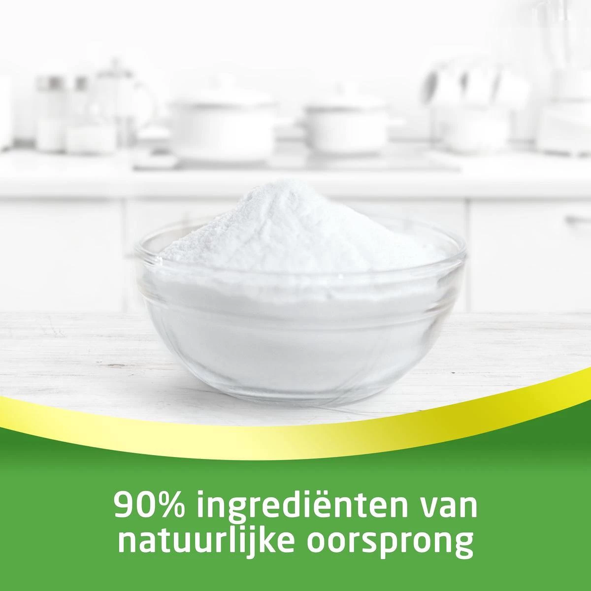 SUN® Sun All-In-1 Powered By Nature Eco Vaatwastabletten - 4 X 20 Tabletten - Voordeelverpakking - Afbeelding 5