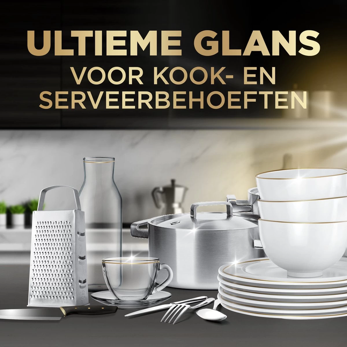 Finish Ultimate Infinity Shine Citroen Vaatwastabletten - 80 Capsules - Afbeelding 11