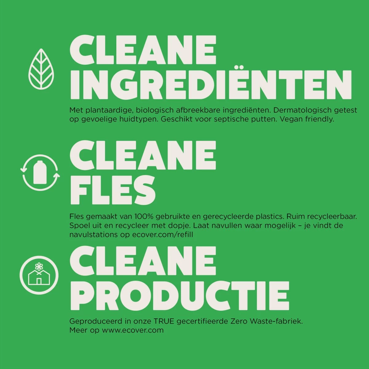 Ecover Wol & Fijnwasmiddel - Waterlelie & Groene Meloen - 1,5 L - 33 Wasbeurten - Afbeelding 2