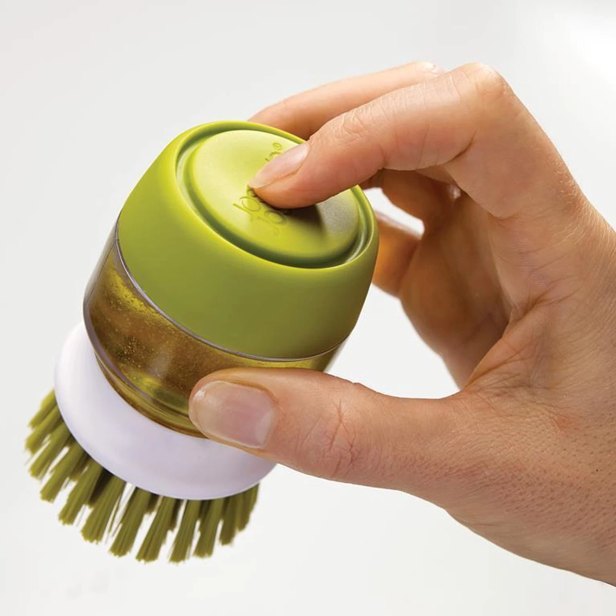 Joseph Joseph Afwasborstel Palm Scrub - Incl Houder - Grijs - Afbeelding 11
