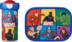 Mepal – Lunchset Campus (sb + Lb) – Schoolbeker En Broodtrommel Voor Kinderen – Avengers – Bento Box - Lekvrij