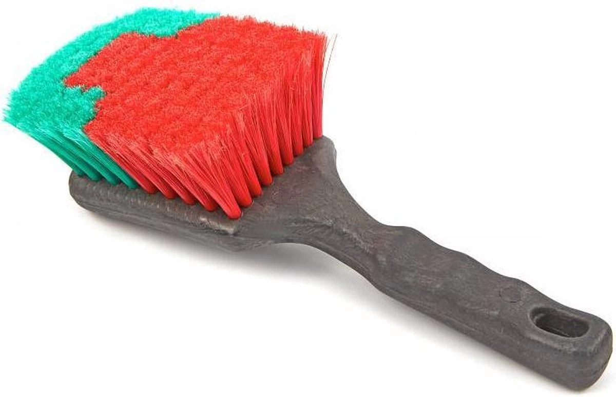 Vikan 522752 Handborstel - Korte Steel - 275 Mm - Zacht Gespleten Haren - Afbeelding 3