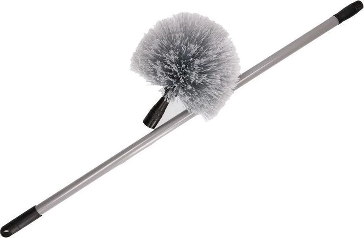 Merkloos Ragebol Met Telescoopsteel 155 Cm - Plumeaus - Huishoudartikelen - Schoonmaken - Spinnenrager
