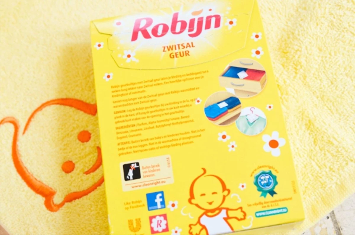 Robijn Geurbuiltjes Zwitsal 1 X 3 Stuks - Geur- Geurbuiltjes- Geurzakjes Voor In De Kledingkast - Afbeelding 2