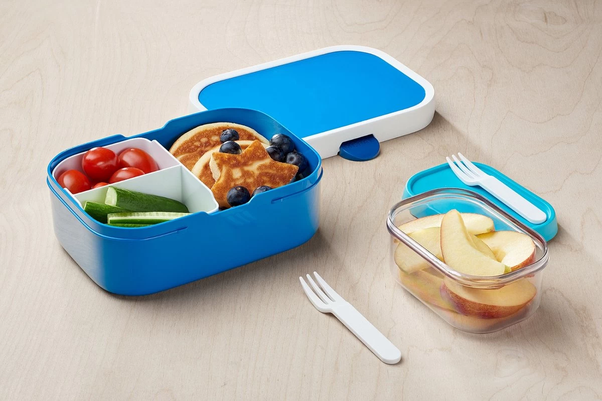 Mepal – Lunchset Campus (sb + Lb) – Schoolbeker En Broodtrommel Voor Kinderen – Blauw – Bento Box - Lekvrij - Afbeelding 8