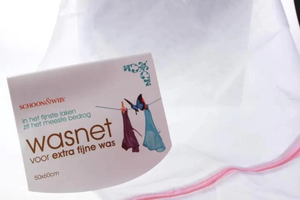 Wasnet | Voor Extra Fijne Was | 50x60 Cm | Waszak Extra Stevig | Wasmachine | BH Was Net - Afbeelding 2