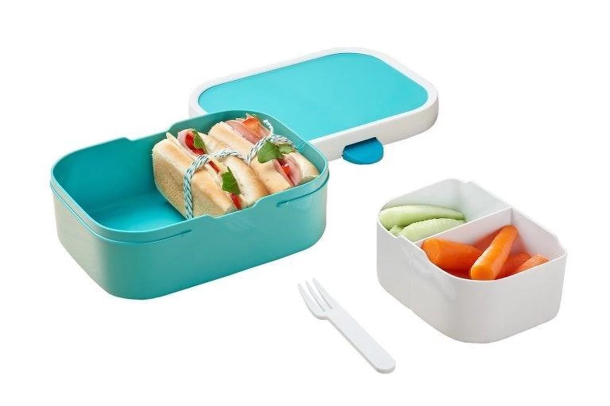Mepal Campus Bento Lunchbox - Turquoise - Afbeelding 4