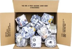 The Good Roll - WC Papier - 24 Stuks - 250 Vellen - 3 Laags - Heinen Delfts Blauw