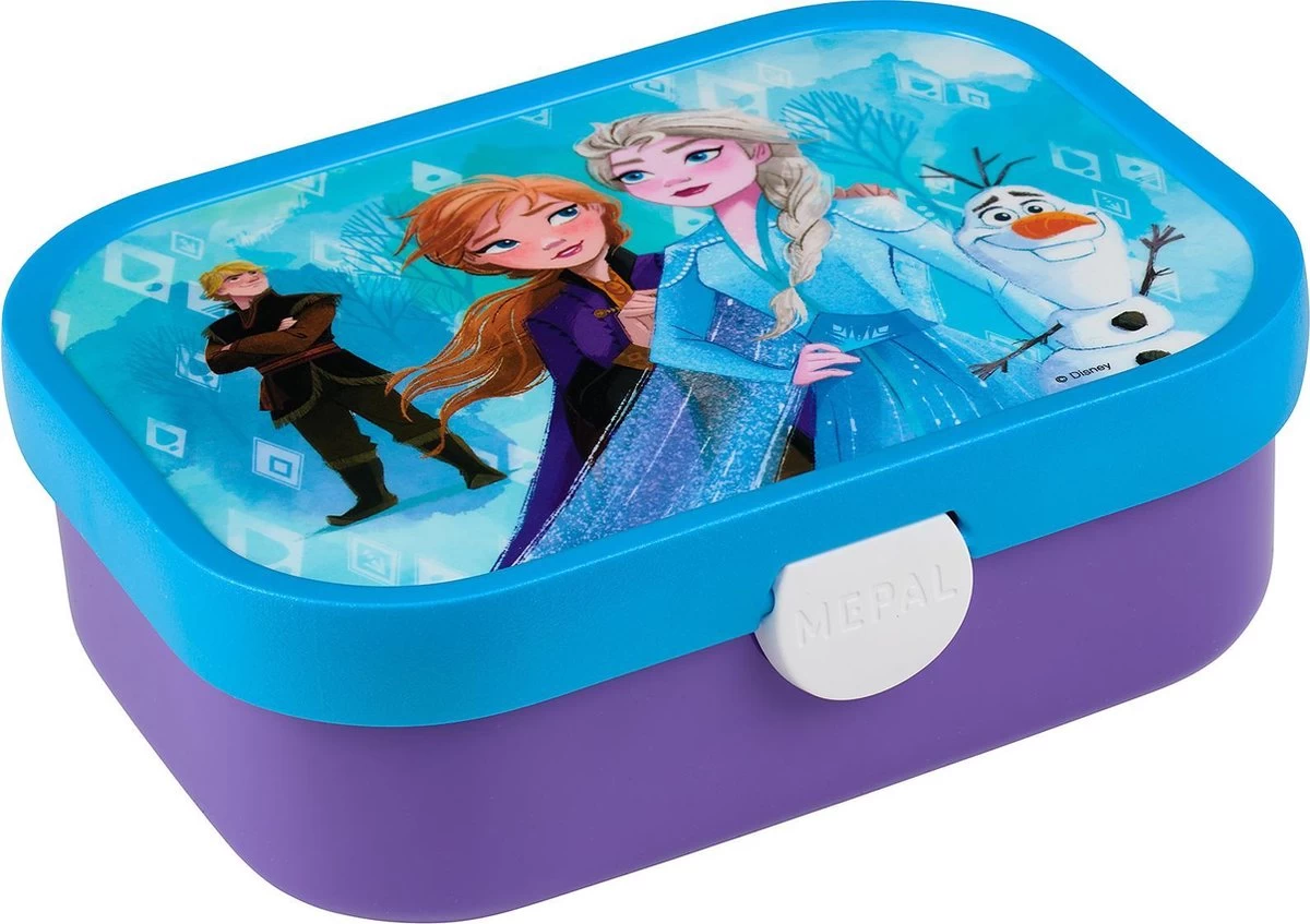 Mepal – Lunchset Campus (pu + Lb) – Pop-up Drinkfles En Broodtrommel Voor Kinderen – Frozen II – Bento Box – Lekvrij - Afbeelding 2