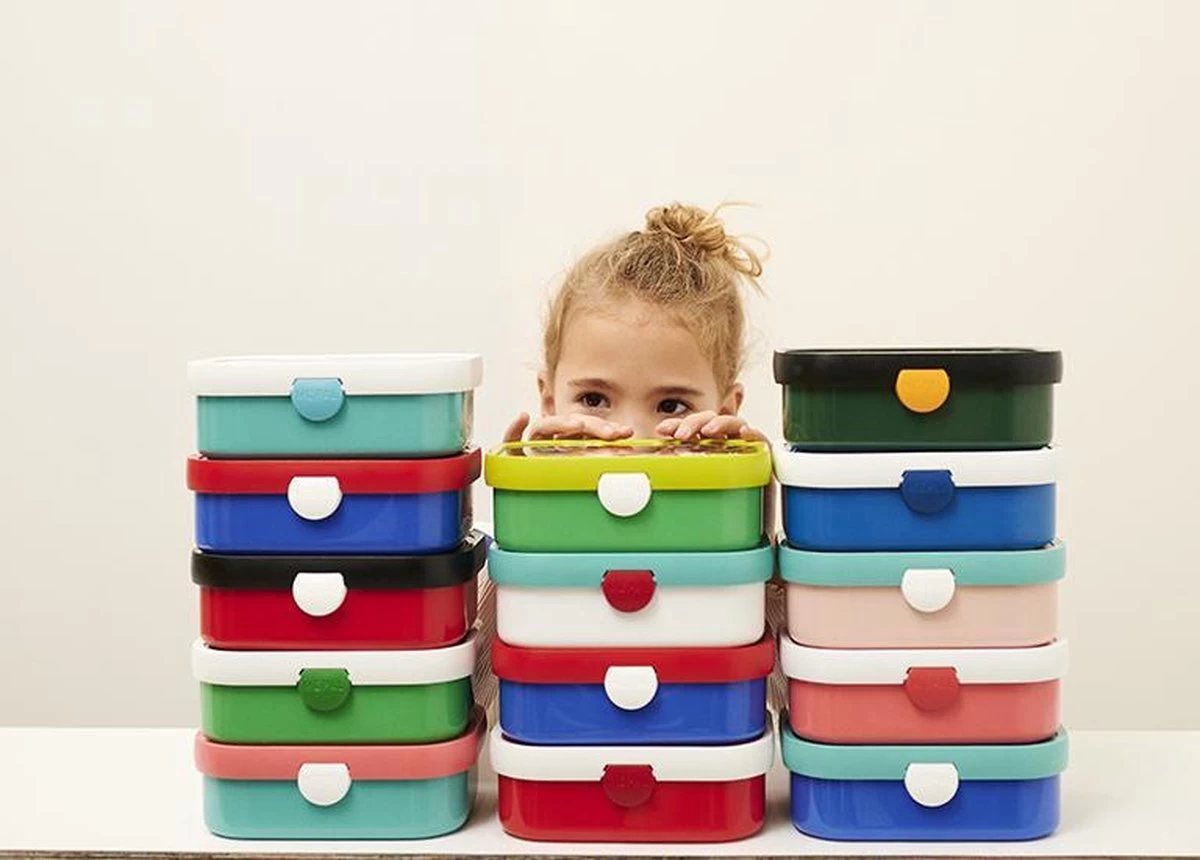 Mepal – Lunchset Campus (pu + Lb) – Pop-up Drinkfles En Broodtrommel Voor Kinderen – Leopard – Bento Box – Lekvrij - Afbeelding 7