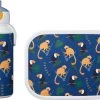 Mepal – Lunchset Campus (pu + Lb) – Pop-up Drinkfles En Broodtrommel Voor Kinderen – Jungle – Bento Box – Lekvrij