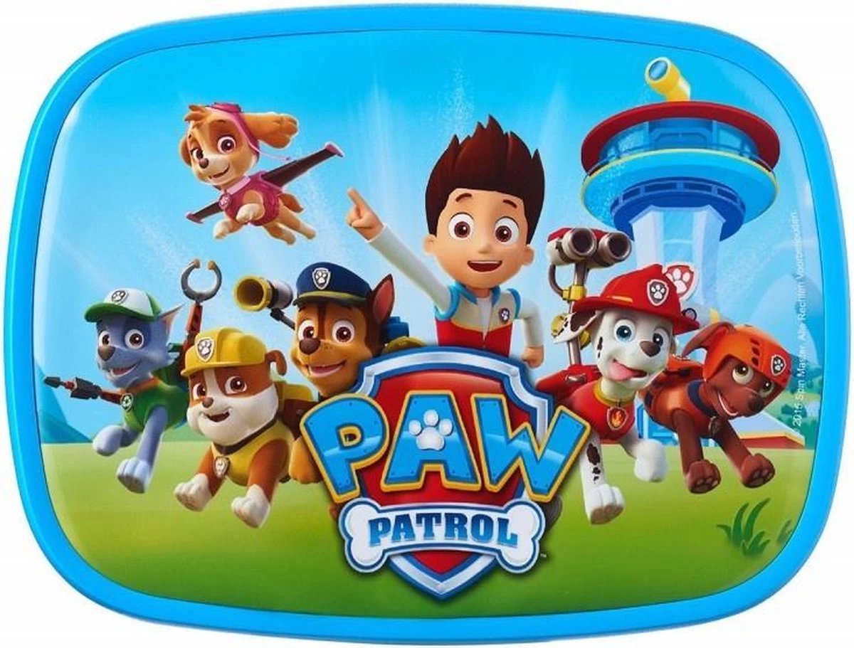 Rosti Mepal - PAW Patrol Broodtrommel - 176 X 130 X 60 Mm - Blauw - Afbeelding 5