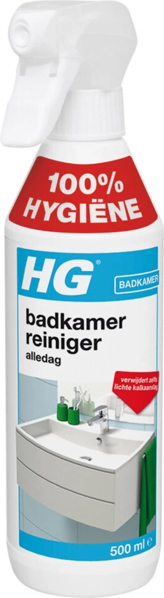 HG Badkamerreiniger Alledag - 500ml - Verwijdert Zeepresten, Huidvetten En Lichte Kalkaanslag - Afbeelding 6