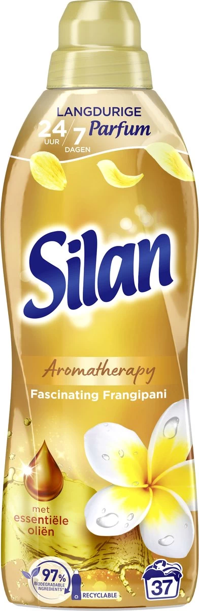 Silan Aroma Therapy Fascinating Frangipani Wasverzachter - 6 X 37 Wasbeurten - Voordeelverpakking - Afbeelding 3