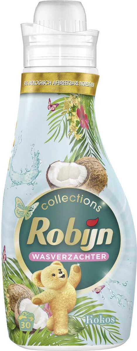 Robijn Collections Kokos Wasverzachter - 8 X 30 Wasbeurten - Voordeelverpakking - Afbeelding 8