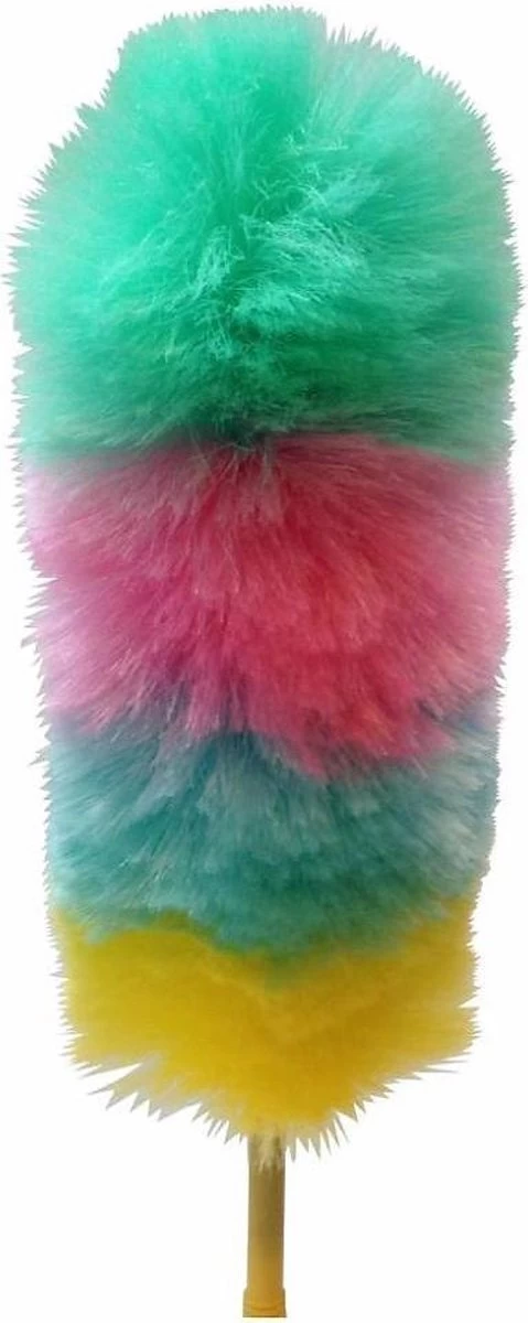 Merkloos Luxe Plumeaux Met Schroefsteel - Uitschuifbaar - Afbeelding 2