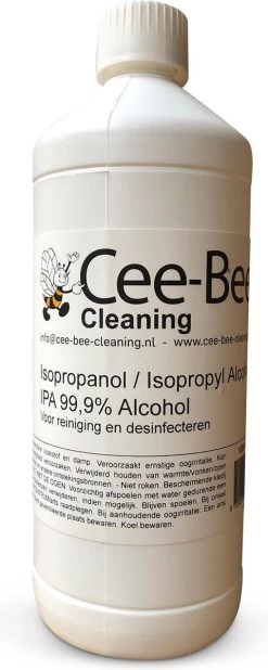 Cee-Bee Isopropanol | Isopropyl | IPA 99.9% Alcohol | 500 Ml