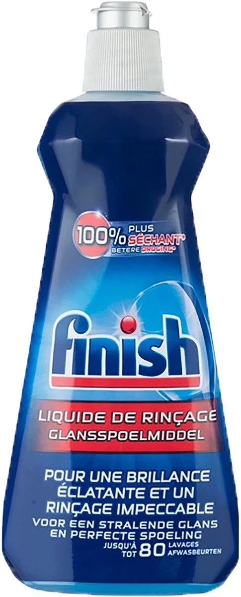 Finish Zout Vaatwaszout 3 Kg + Finish Glansspoelmiddel 3 Stuks - Afbeelding 3