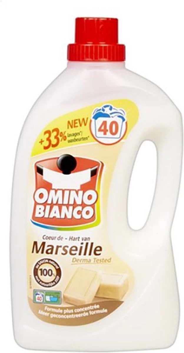 Omino Bianco Marseille - 2L/40 Wasbeurten - Afbeelding 2