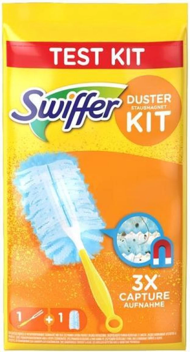 Swiffer Stof Magneet Starter Kit (handle + 1 Linnen) - Afbeelding 3
