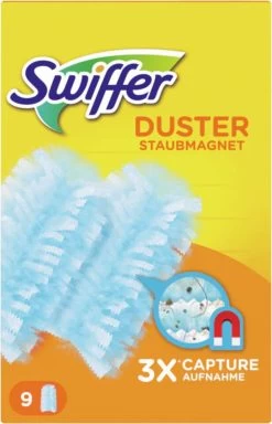 Swiffer Duster Trap & Lock - 9 Stuks - Navul Stofdoekjes