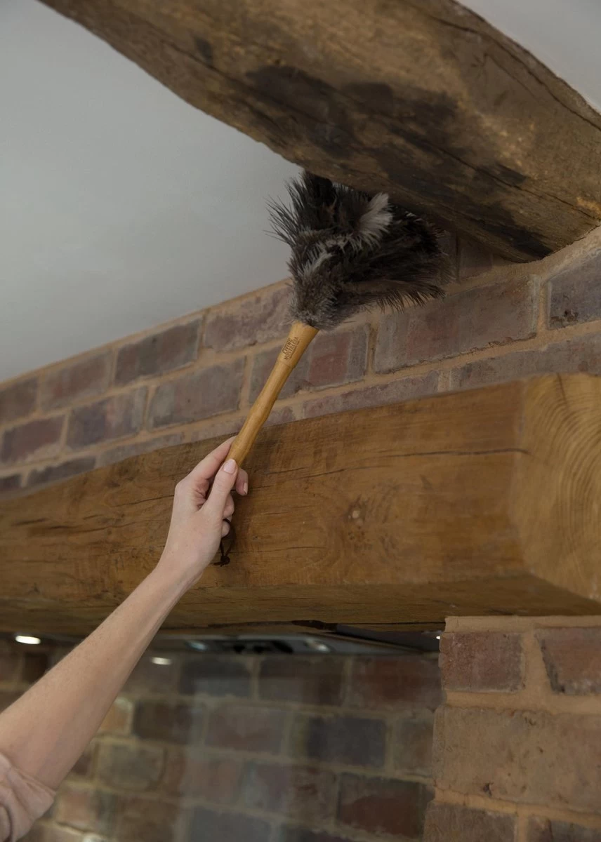 Plumeau Met Struisvogelveren, Bruin - KitchenCraft | Living Nostalgia - Afbeelding 3