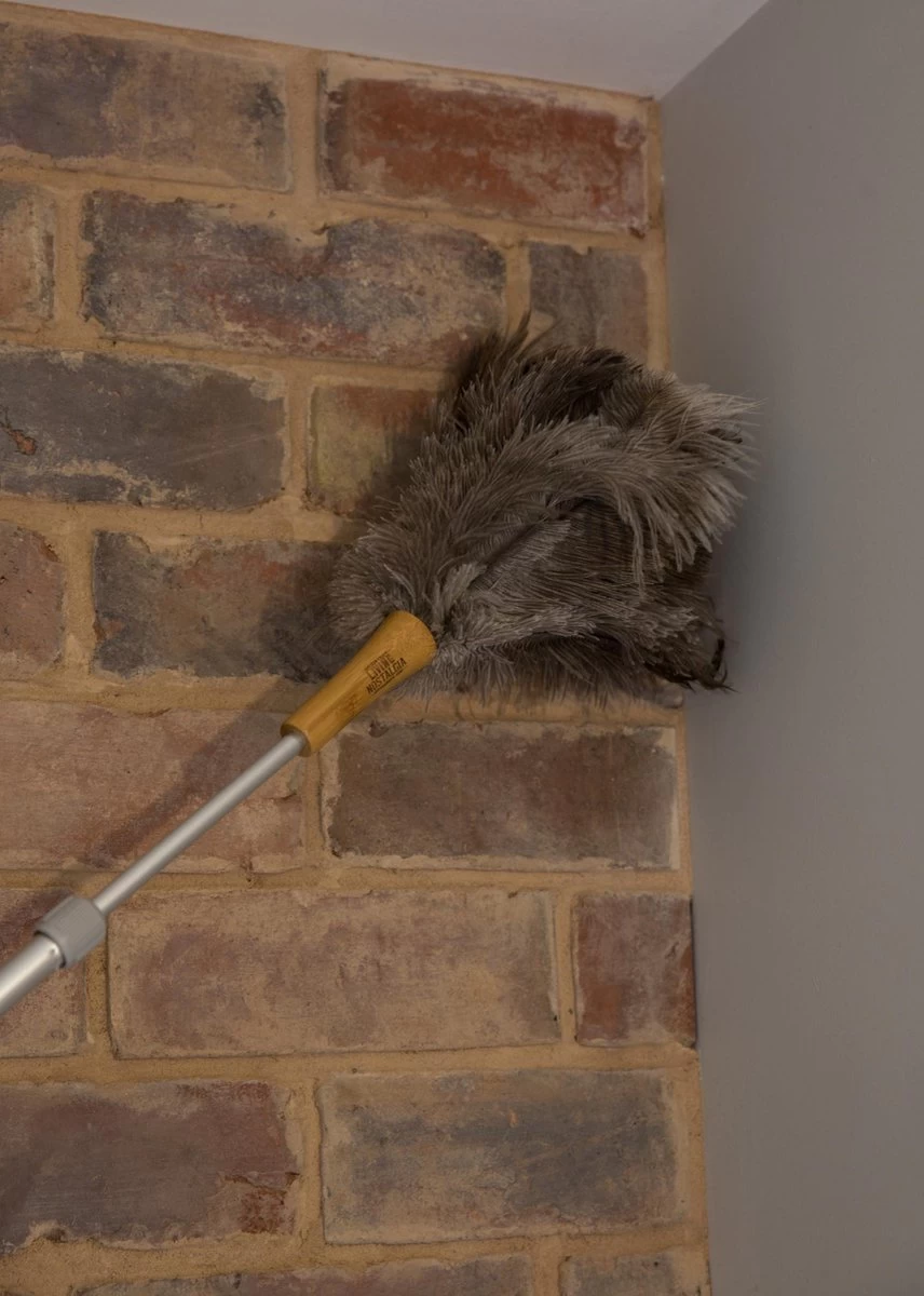 Plumeau Met Struisvogelveren, Bruin - KitchenCraft | Living Nostalgia - Afbeelding 4