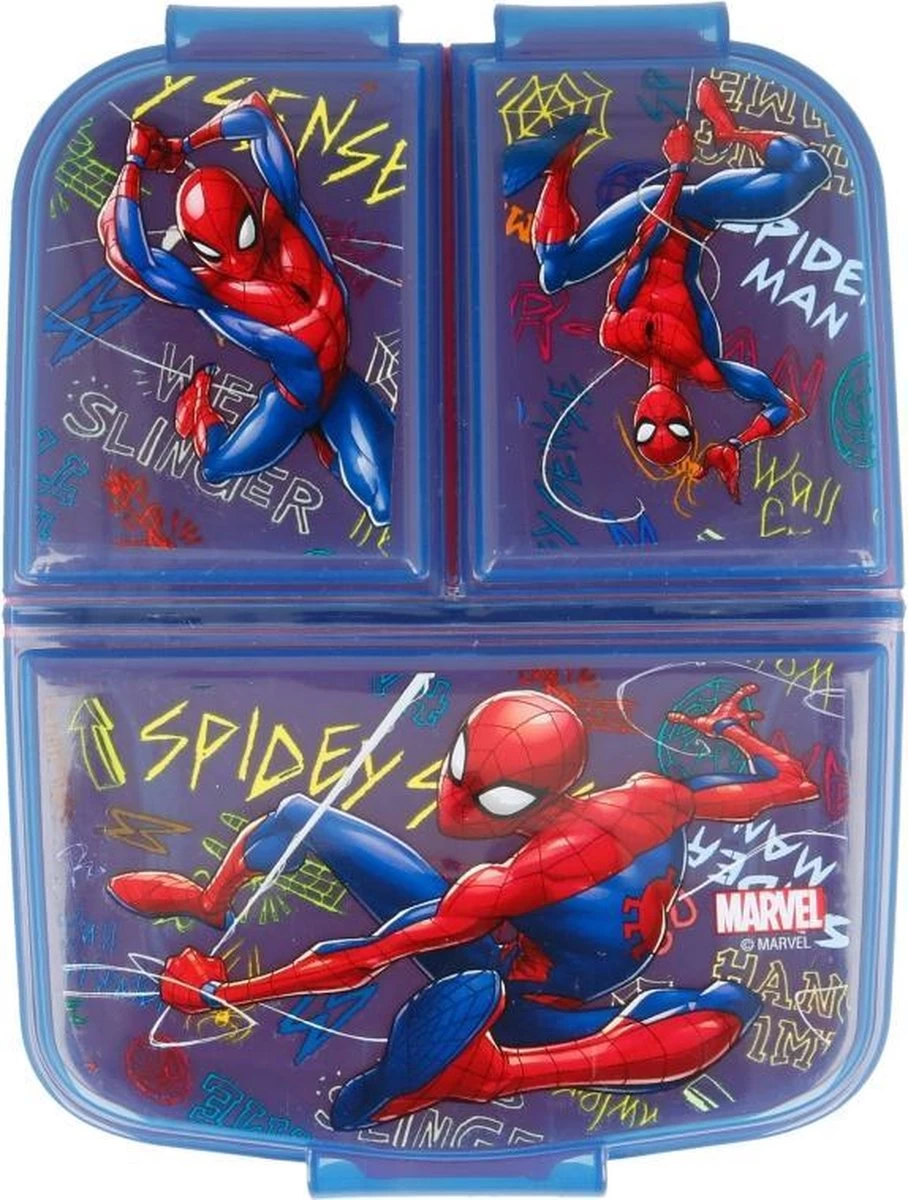 Spiderman Multi Brooddoos / Broodtrommel - Afbeelding 3